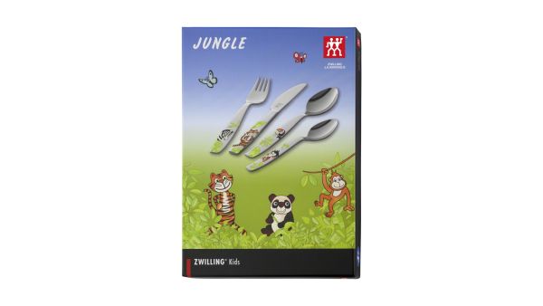 Zwilling Kinderbestecke Jungle 4-tlg. Kinderbesteck Besteck