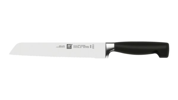 ZWILLING VIER STERNE Brotmesser,Edel Hochwertig 20 cm eisgehärtete Klinge