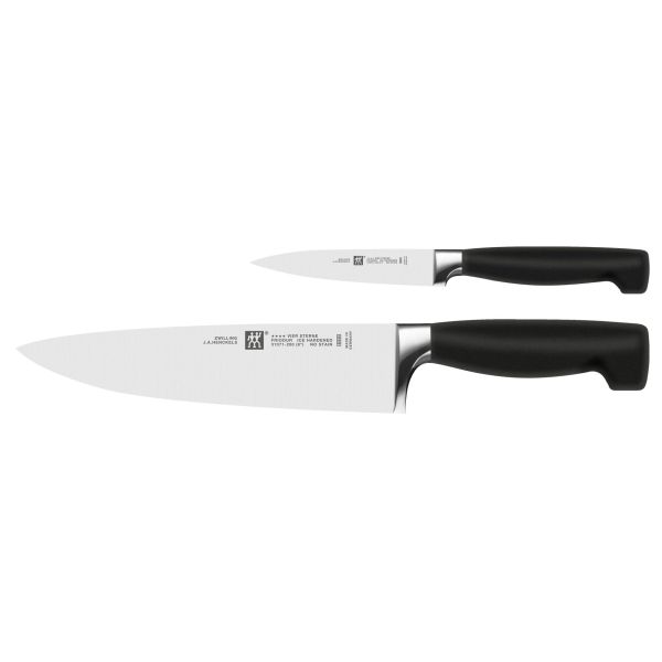 ZWILLING VIER STERNE Messerset, 2-tlg Sonderschmelze SIGMAFORGE