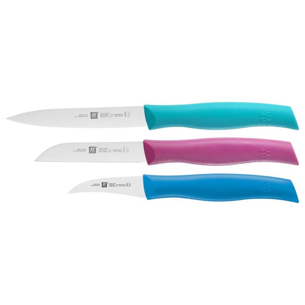 ZWILLING TWIN Grip Messerset, 3-tlg Kunststoff gemischte Farben