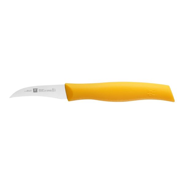 ZWILLING TWIN Grip Schälmesser 6 cm, Gelb Edelstahl eisgehärtete Klinge