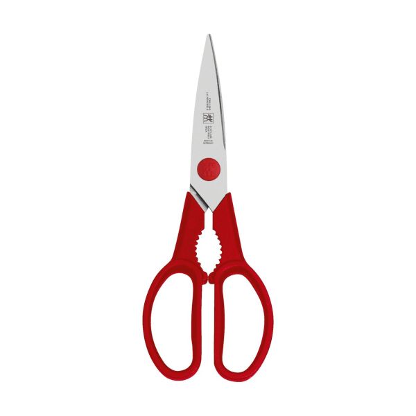 ZWILLING TWIN Grip Messerset 3-tlg, Rot Edelstahl eisgehärtete Klinge