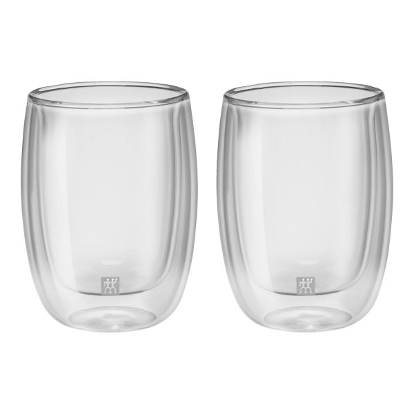 ZWILLING Sorrento Doppelwandiges Glas Kaffeeglas 200 ml / 2-tlg