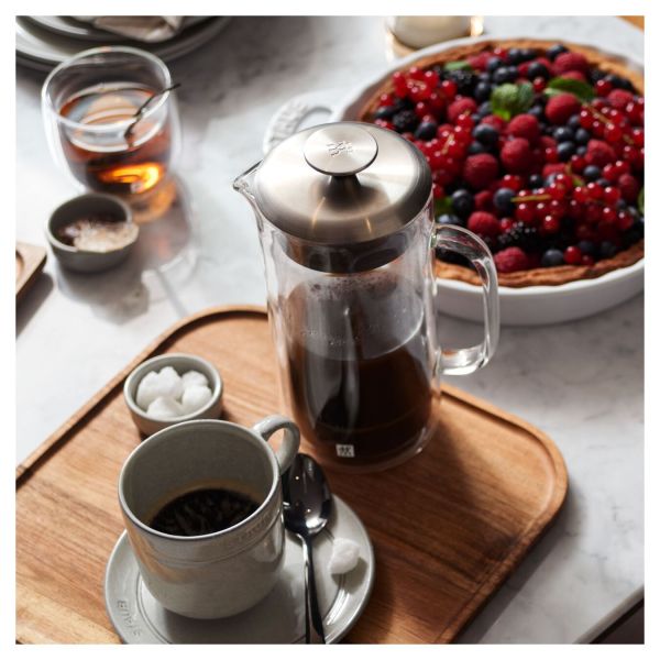 ZWILLING Sorrento Plus Kaffeezubereiter 750 ml, Borosilikatglas Kaffee länger warm