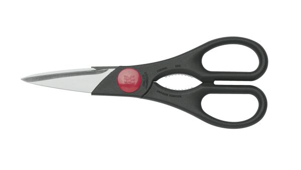 Zwilling Vielzweckschere 20 cm, Edelstahl schwarz Haushaltsschere Küchenschere Scheren