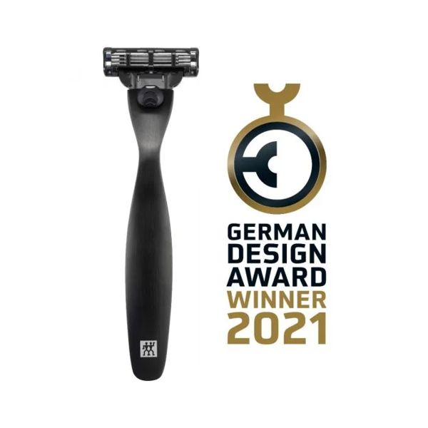Zwilling TWINOX M hochwertige Rasierer, schwarz matt kratzbeständig