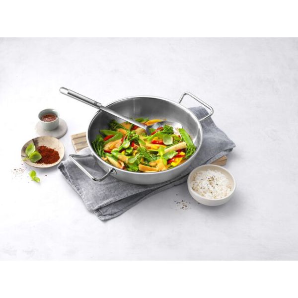 ZWILLING Pro Wok 30 cm, 18/10 Edelstahl Geeignet für alle Herdarten