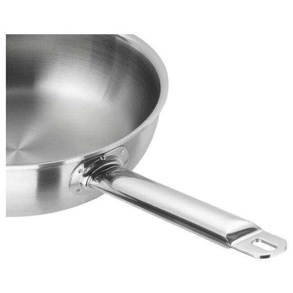 ZWILLING Pro Bratpfanne 20 cm, 18/10 Edelstahl, Silber Geeignet für alle Herdarten