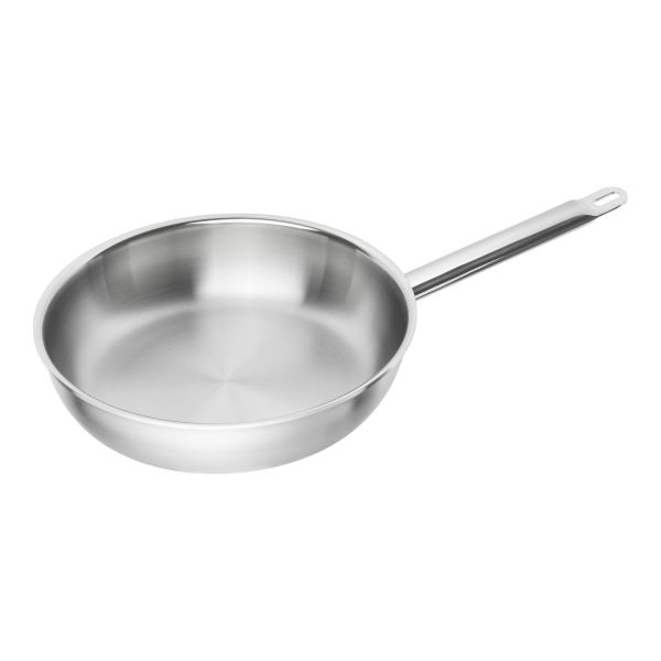 ZWILLING Pro Bratpfanne 28 cm, 18/10 Edelstahl, Silber Geeignet für alle Herdarten