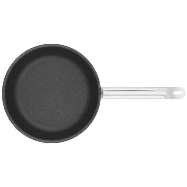 ZWILLING Pro Bratpfanne 24 cm, 18/10 Edelstahl, Silber-Schwarz alle Herdarten