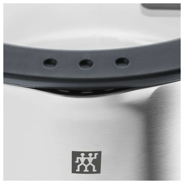 ZWILLING Simplify Kochtopfset, 5-tlg rund Edelstahl Silber-Schwarz