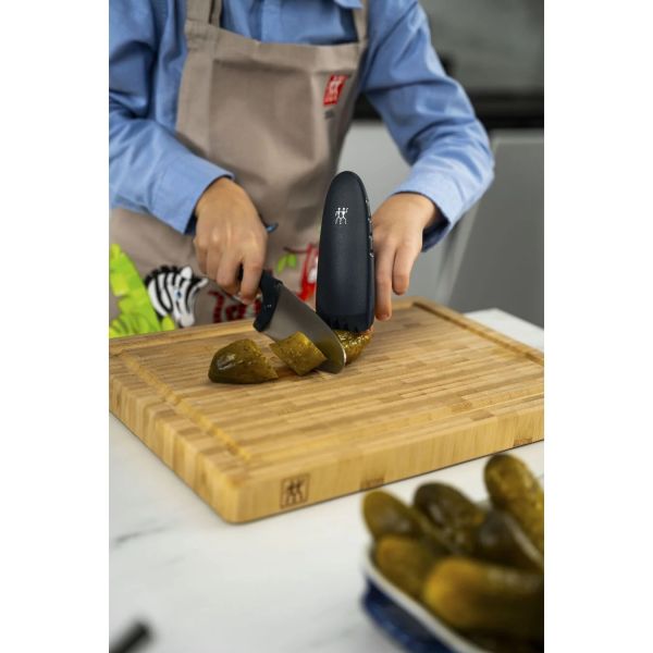 ZWILLING TWINNY Kinderkochmesser 10 cm, Blau Edelstahl ab 3 Jahren geeignet