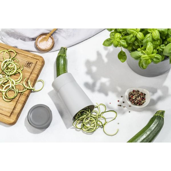 ZWILLING Z-Cut Spiralschneider, Grau Kunststoff Grau