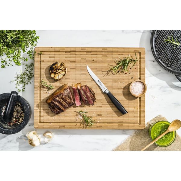 ZWILLING All * Star Steakmesser 12 cm, Silber eisgehärtete FRIODUR Klinge