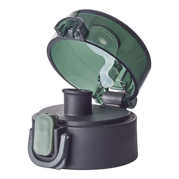 ZWILLING Bottle Trinkgläser Trinkflasche, 680 ml Tritan Dunkel-Grün