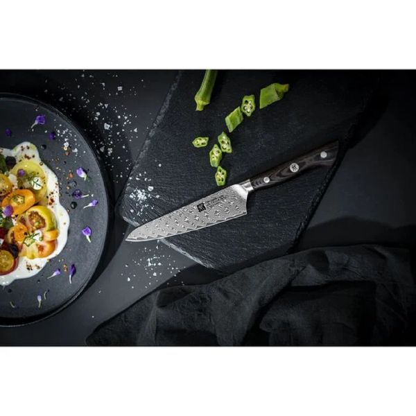 ZWILLING Tanrei Messer Kochmesser compact, 14 cm 101 Lagen Premium-Stahl