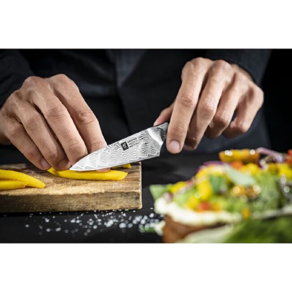 ZWILLING Tanrei Messer Spick & Garniermesser, 10 cm 101 Lagen Premium-Stahl