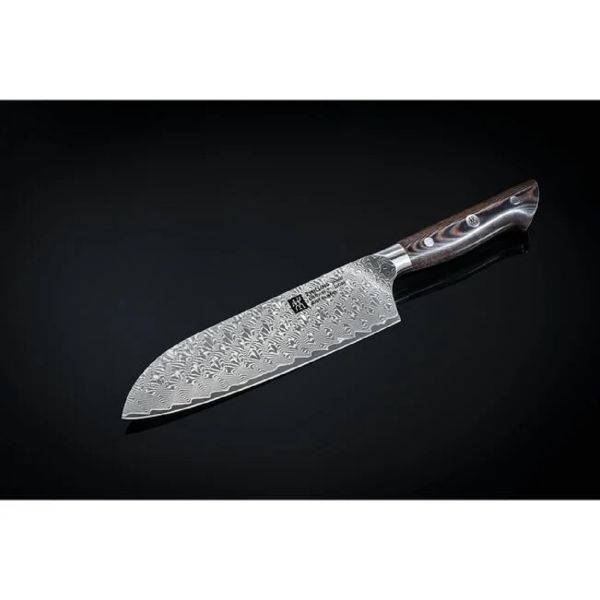 ZWILLING Tanrei Messer Santokumesser, 18 cm 101 Lagen Premium-Stahl