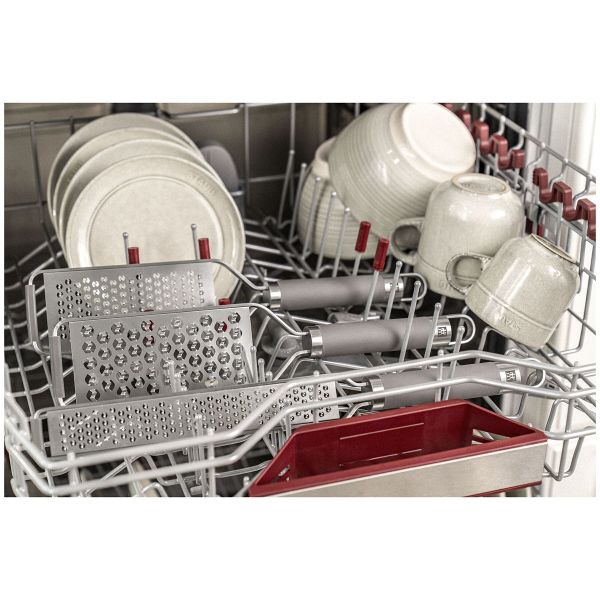 ZWILLING Pro Küchenhelfer Reibe, 34 cm Grau Fein