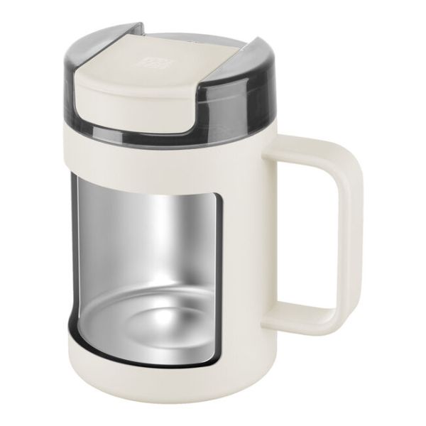 ZWILLING Thermo plus Isolierbecher Thermobecher, 380 ml Edelstahl Cream