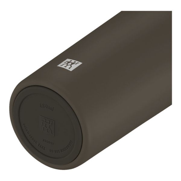 ZWILLING Thermo Plus Isolierbecher Thermobecher, 480 ml Edelstahl Chocolate