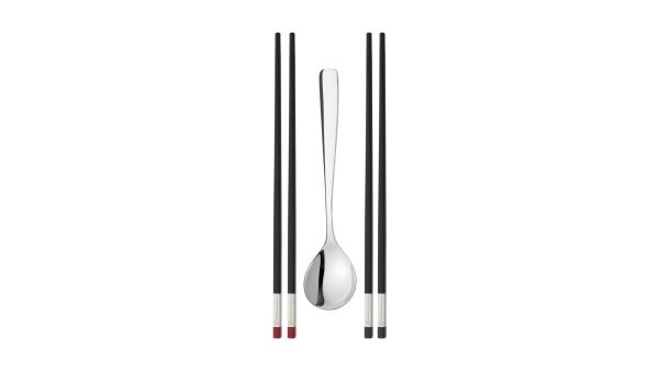 ZWILLING Essstäbchen Chopstick Set, 5-tlg mattiert/poliert no-color