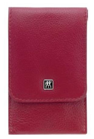 Zwillling ClassicInox Manicure Etui 4tlg.Taschenetui + Multitool/Taschenmesser rot
