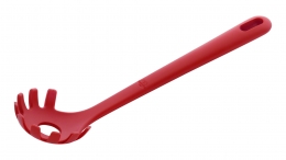 BALLARINI Rosso Pastalöffel 29 cm rot lebensmittelechtem Silikon