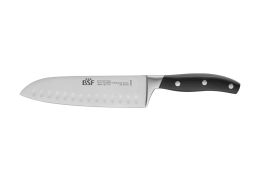 BSF Daytona Santokumesser,Küchenmesser18 cm Kullenschliff Ergonomie des Kunststoffgriffs
