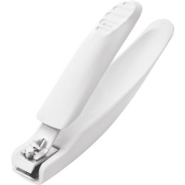 ZWILLING Pediküre Nagelknipser mit Nagelfang, Edelstahl mattiert weiß