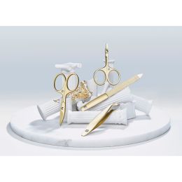 Zwilling Nagelhautschneider, gold mattiert