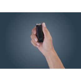 ZWILLING Nagelknipser mit Schlüsselanhänger, schwarz mattiert Lederetui Edelstahl 