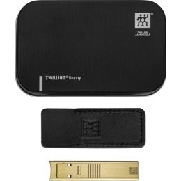 ZWILLING TWIN S Nagelknipser mit Metallbox, gold mattiertr Manicure Nagelplfege