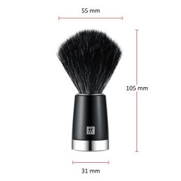 ZWILLING Rasierpinsel mit patentiertem Kunsthaar Langlebig und robust