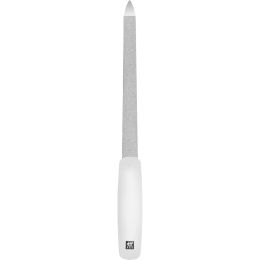 ZWILLING Saphir-Nagelfeile 160mm, weiß mit grob- und feinkörnigen Feilenflächen