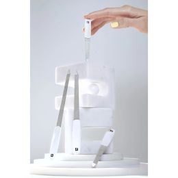 ZWILLING Saphir-Nagelfeile 180mm, weiß grob- und feinkörnigen Feilenflächen