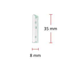 ZWILLING 4 Premium Ersatzklingen aus Edelstahl für Gesichtshaar-Rasierer
