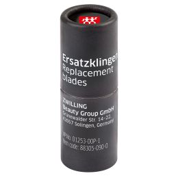 ZWILLING 4 Premium Ersatzklingen aus Edelstahl für Gesichtshaar-Rasierer