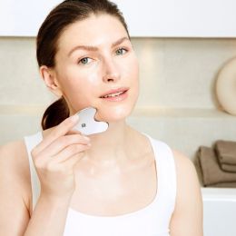 ZWILLING Gesichtsmassager, Edelstahl Gua Sha und Anti-Aging Detox Effekt Kühlender Effekt