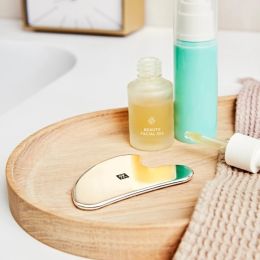 ZWILLING Gesichtsmassager, Edelstahl Gua Sha und Anti-Aging Detox Effekt Kühlender Effekt