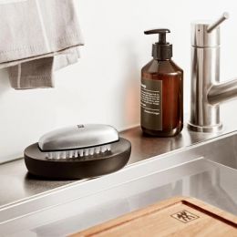 Zwilling Hand- und Nagelbürste, Edelstahl mattiert Hochertig Konvex geformter Griff