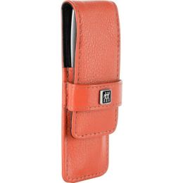 ZWILLING Professionelle Maniküre Set 2tlg. mit Pinzette und Feile, Leder, Coral
