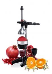 Professionelle Hand Saftpresse Zitruspresse Orangenpresse Granatapfelpresse Fruchtpresse Schwarz