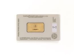 C.Hafner Geprägte Feingoldbarren 5g