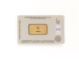 C.Hafner Geprägte Feingoldbarren 10g