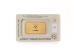 C.Hafner Geprägte Feingoldbarren 1oz