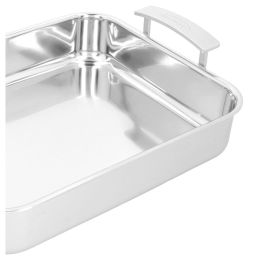 Demeyere Kochgeschirr Industry Bräter Edelstahl Silber 32 cm 5-Schicht-Material