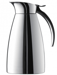 Emsa ELEGANZA Isolierkanne Thermoskanne Isokanne Kaffeekanne Edelstahl, 0,6 L