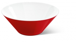 Emsa myCOLOURS Salatschale Salatschüssel Servierschüssel VARO Schale rot 1,25L