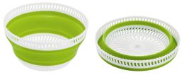 Emsa BASIC Falt-Salatschleuder SALAD SPINNER 4,0L grün/transluzent